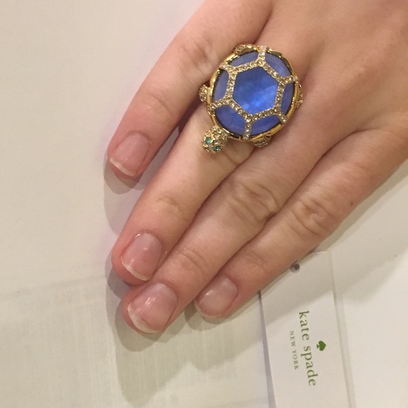 SALE❤️NWT Kate Spade Turtle Ring 6 - Picture 3 of 7